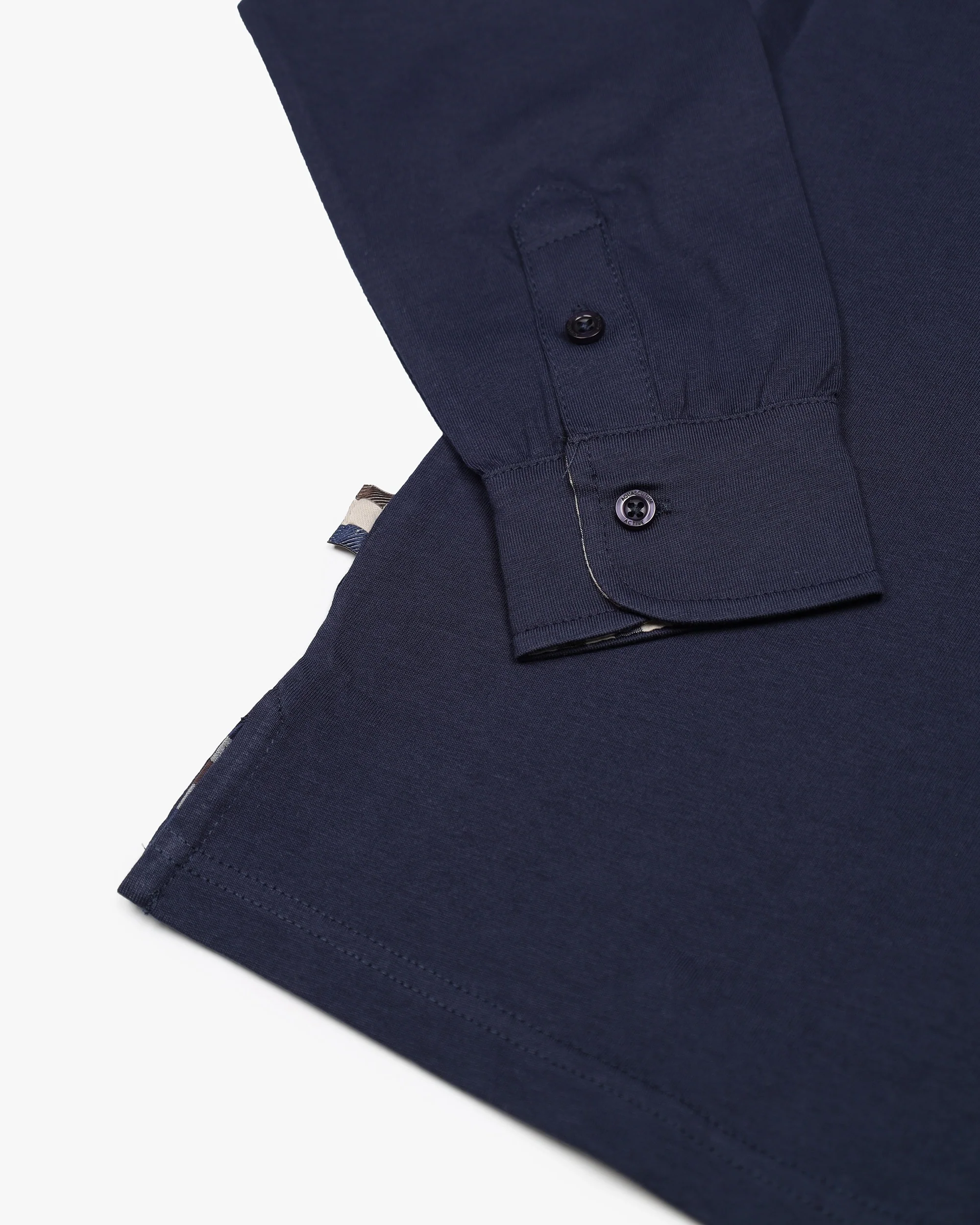LONGSLEEVE CLUB CHECK COLLAR POLO - Image 4